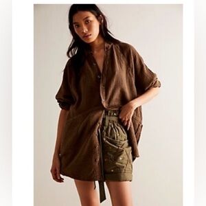 We The Free Summer Daydream Buttondown